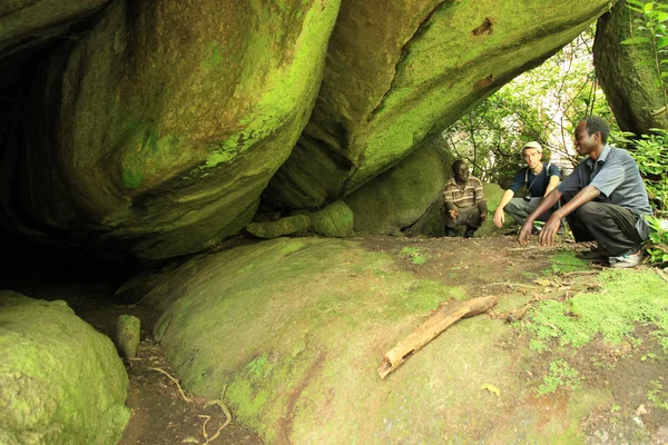 Caving in Western Uganda