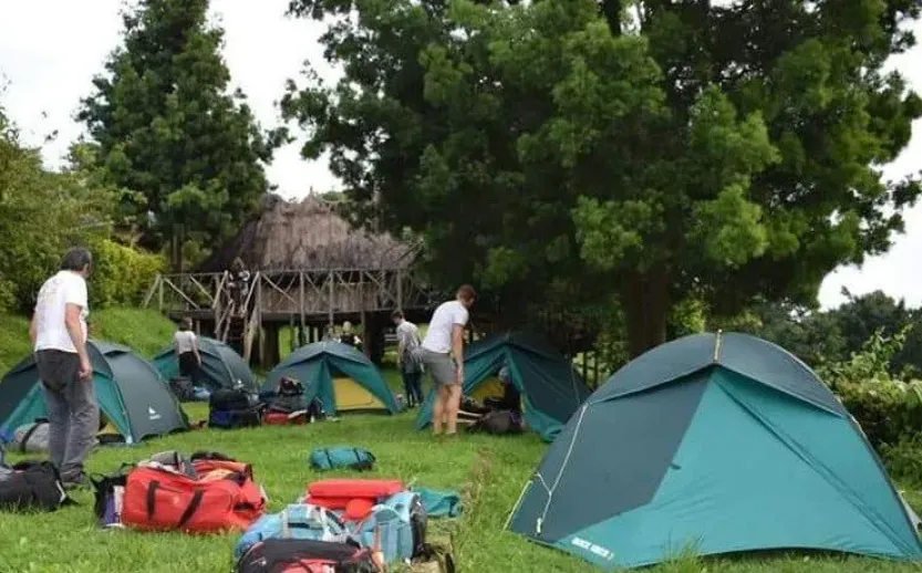 Solo Camping in Uganda