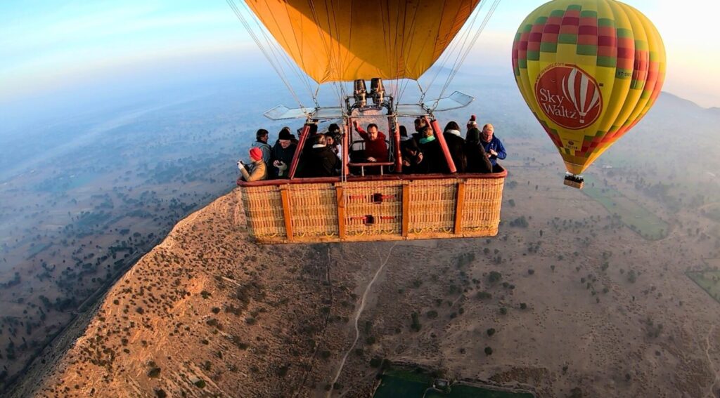 Can I go hot air ballooning over the Serengeti?
