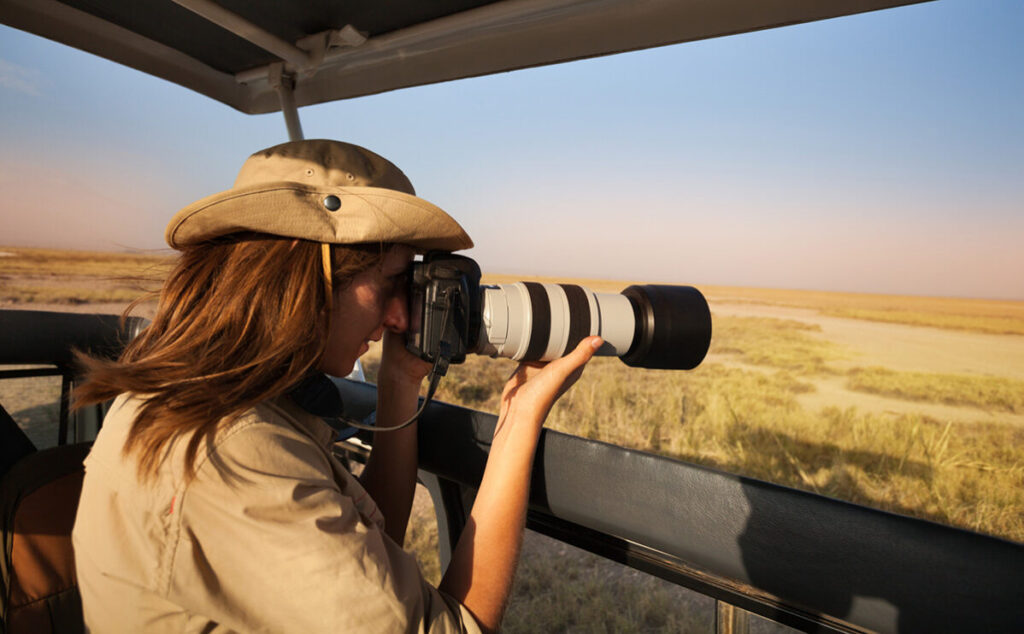 What camera gear is best for safaris?