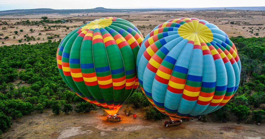 What’s the best hot air balloon experience in East Africa?