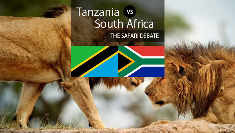 Tanzania vs South Africa safari