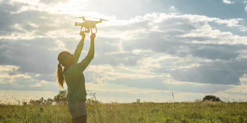 Are drones allowed in East African parks?