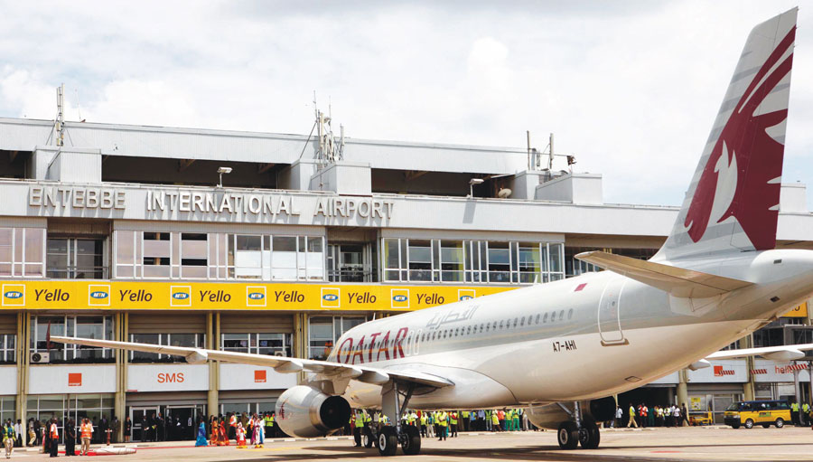 Are there direct flights between Entebbe and Zanzibar?