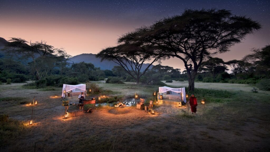Fly Camping in Tanzania